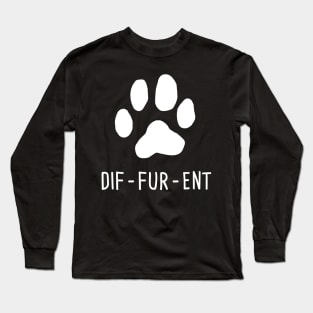 Funny Anthro Furry Fandom Fursuit Con Gift Long Sleeve T-Shirt